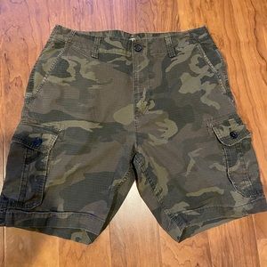 Men’s Camo Cargo Shorts